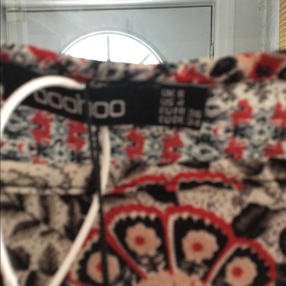 Shirted waist Scarf print Maxi dress - Picture 6 of 13